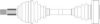 GENERAL RICAMBI AR3067 Drive Shaft